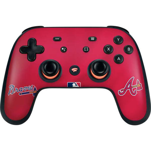 MLB Atlanta Braves Alternate/Away Jersey Google Stadia Controller Skin