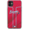 MLB Atlanta Braves Alternate/Away Jersey iPhone 11 Clear Case