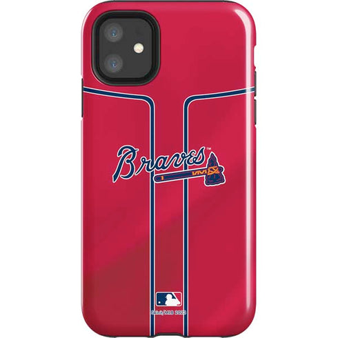 MLB Atlanta Braves Alternate/Away Jersey iPhone 11 Impact Case