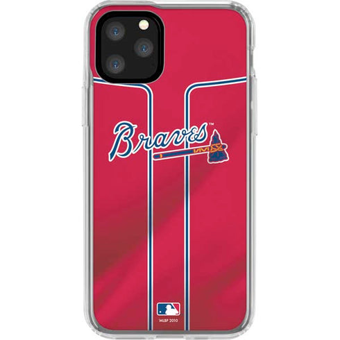 MLB Atlanta Braves Alternate/Away Jersey iPhone 11 Pro Clear Case