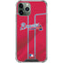 MLB Atlanta Braves Alternate/Away Jersey iPhone 11 Pro Max Clear Case