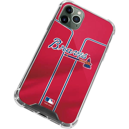 MLB Atlanta Braves Alternate/Away Jersey iPhone 11 Pro Max Clear Case