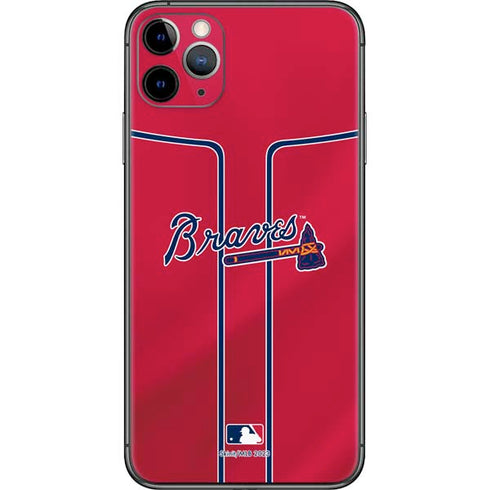 MLB Atlanta Braves Alternate/Away Jersey iPhone 11 Pro Max Skin