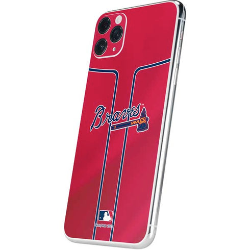 MLB Atlanta Braves Alternate/Away Jersey iPhone 11 Pro Max Skin