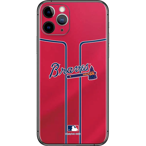 MLB Atlanta Braves Alternate/Away Jersey iPhone 11 Pro Skin