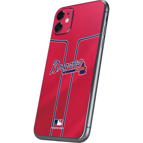MLB Atlanta Braves Alternate/Away Jersey iPhone 11 Skin