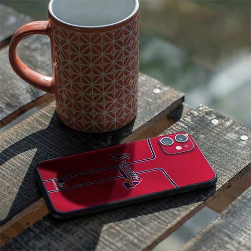 MLB Atlanta Braves Alternate/Away Jersey iPhone 11 Skin