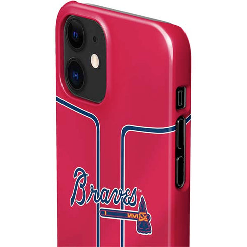 MLB Atlanta Braves Alternate/Away Jersey iPhone 12 Mini Lite Case