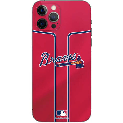 MLB Atlanta Braves Alternate/Away Jersey iPhone 12 Pro Skin