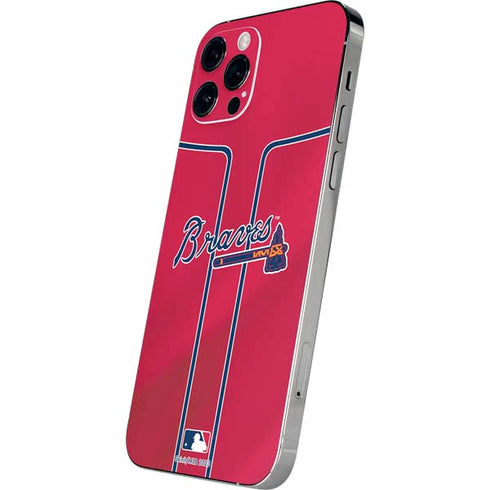 MLB Atlanta Braves Alternate/Away Jersey iPhone 12 Pro Skin