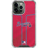 MLB Atlanta Braves Alternate/Away Jersey iPhone 13 Pro Max Clear Case