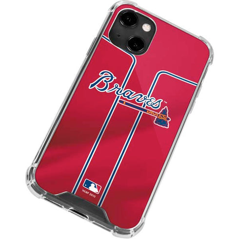 MLB Atlanta Braves Alternate/Away Jersey iPhone 14 Clear Case