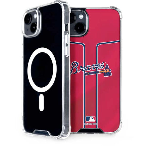 MLB Atlanta Braves Alternate/Away Jersey iPhone 15 MagSafe Case