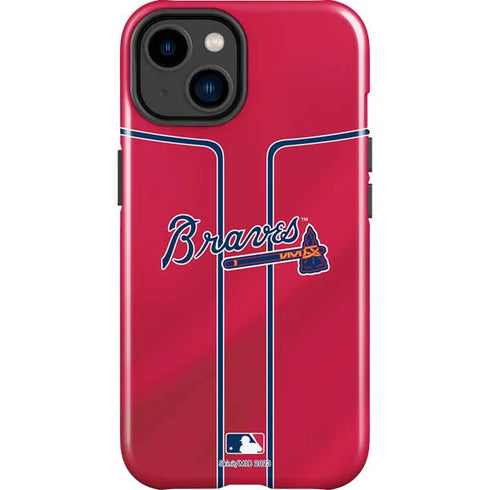 MLB Atlanta Braves Alternate/Away Jersey iPhone 15 Plus Impact Case