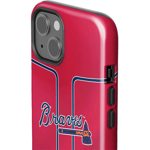 MLB Atlanta Braves Alternate/Away Jersey iPhone 15 Plus Impact Case