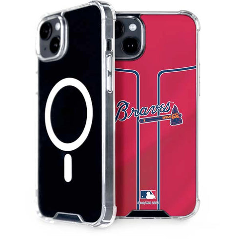 MLB Atlanta Braves Alternate/Away Jersey iPhone 14 Plus MagSafe Case