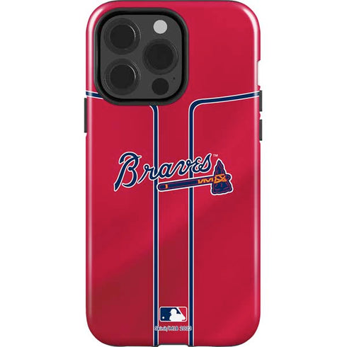 MLB Atlanta Braves Alternate/Away Jersey iPhone 15 Pro Impact Case
