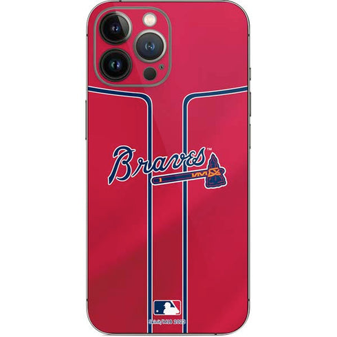 MLB Atlanta Braves Alternate/Away Jersey iPhone 14 Pro Max Skin