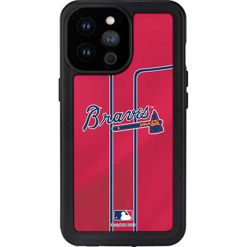 MLB Atlanta Braves Alternate/Away Jersey iPhone 14 Pro Max Waterproof Case