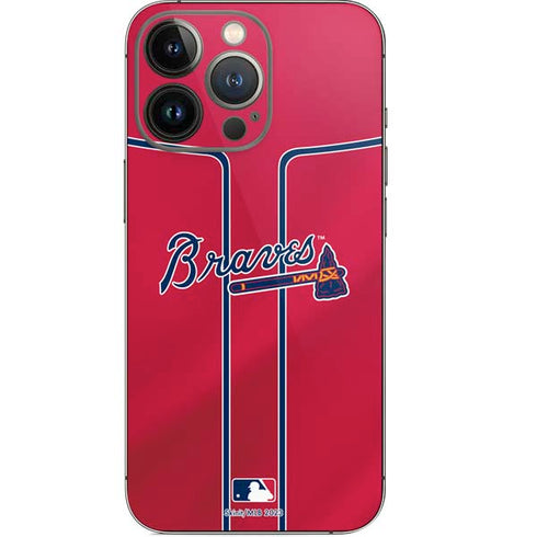 MLB Atlanta Braves Alternate/Away Jersey iPhone 14 Pro Skin