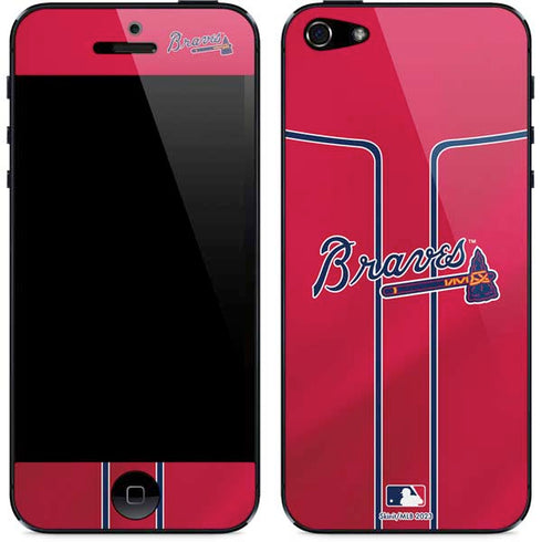 MLB Atlanta Braves Alternate/Away Jersey iPhone 5/5s/5SE Skin