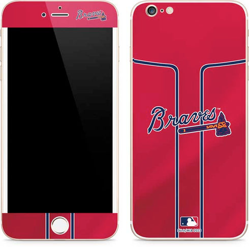 MLB Atlanta Braves Alternate/Away Jersey iPhone 6/6s Plus Skin