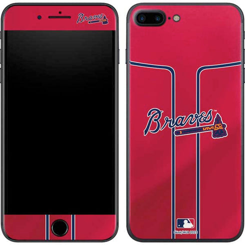 MLB Atlanta Braves Alternate/Away Jersey iPhone 8 Plus Skin