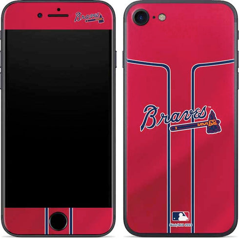 MLB Atlanta Braves Alternate/Away Jersey iPhone 8 Skin