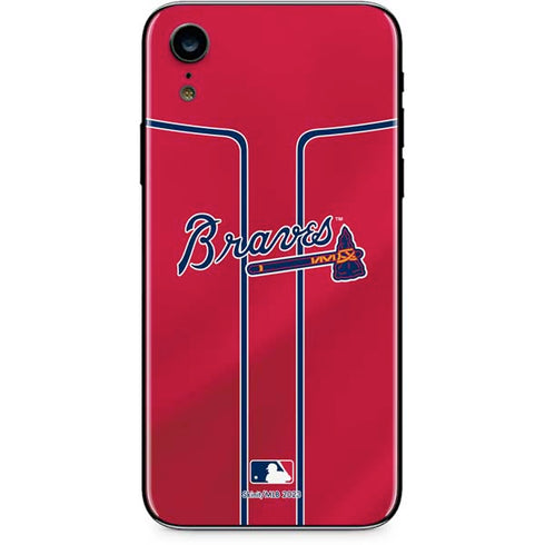 MLB Atlanta Braves Alternate/Away Jersey iPhone XR Skin