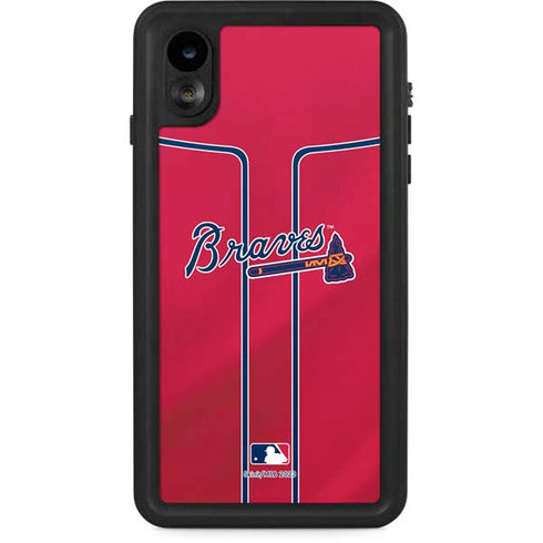 MLB Atlanta Braves Alternate/Away Jersey iPhone XR Waterproof Case