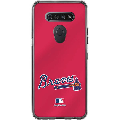 MLB Atlanta Braves Alternate/Away Jersey LG K51/Q51 Clear Case