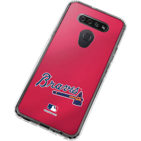 MLB Atlanta Braves Alternate/Away Jersey LG K51/Q51 Clear Case