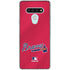 MLB Atlanta Braves Alternate/Away Jersey LG Stylo 6 Clear Case