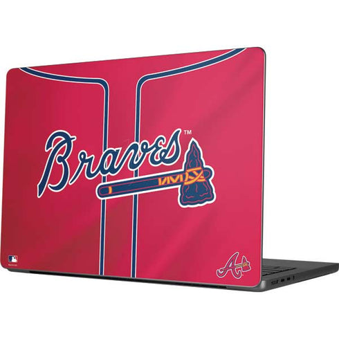 MLB Atlanta Braves Alternate/Away Jersey MacBook Pro 14in (2021-24) Skin