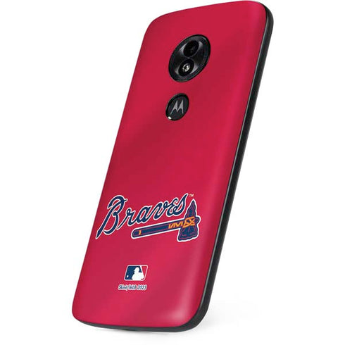 MLB Atlanta Braves Alternate/Away Jersey Moto E5 Play Skin