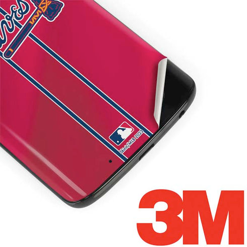 MLB Atlanta Braves Alternate/Away Jersey Moto G6 Skin