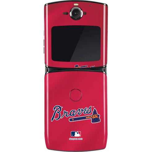 MLB Atlanta Braves Alternate/Away Jersey Motorola RAZR Skin