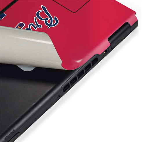 MLB Atlanta Braves Alternate/Away Jersey Nintendo Switch Bundle Skin