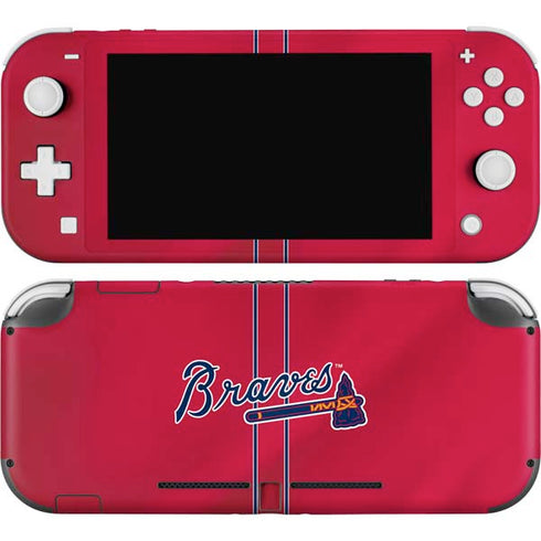 MLB Atlanta Braves Alternate/Away Jersey Nintendo Switch Lite Skin