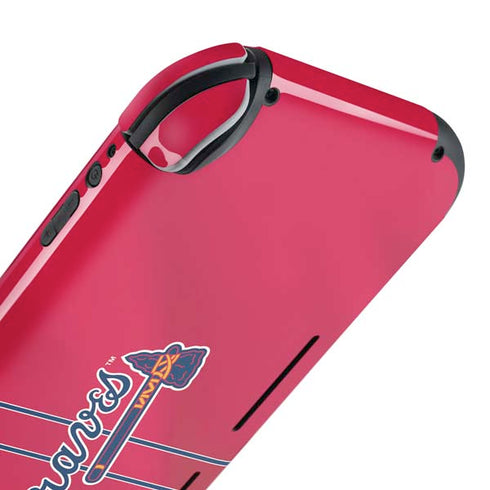 MLB Atlanta Braves Alternate/Away Jersey Nintendo Switch Lite Skin