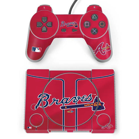 MLB Atlanta Braves Alternate/Away Jersey PlayStation Classic Bundle Skin
