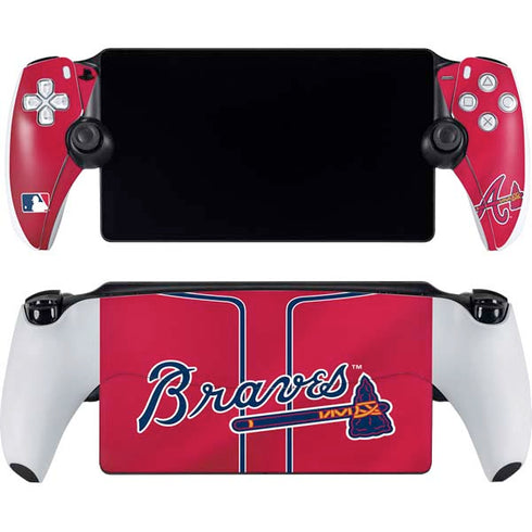 MLB Atlanta Braves Alternate/Away Jersey PlayStation Portal Remote Player Skin