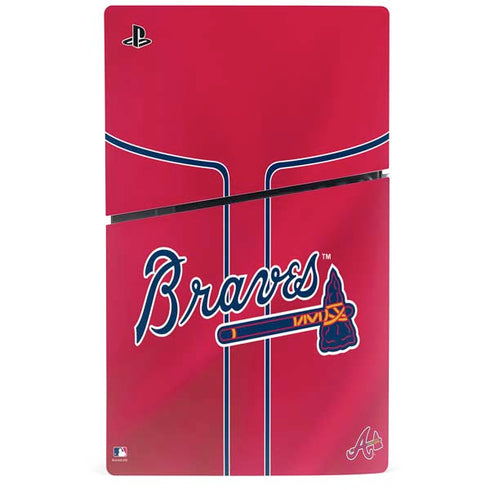 MLB Atlanta Braves Alternate/Away Jersey PS5 Slim Digital Edition Bundle Skin