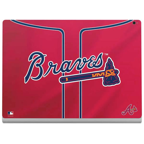 MLB Atlanta Braves Alternate/Away Jersey Surface Book 2 15in Skin
