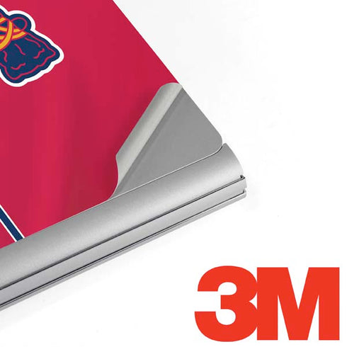 MLB Atlanta Braves Alternate/Away Jersey Surface Book 2 15in Skin