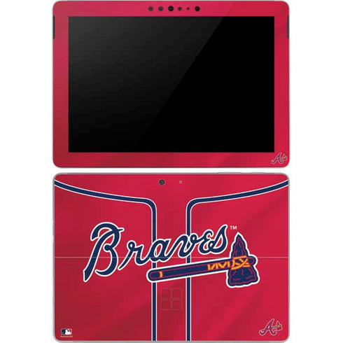 MLB Atlanta Braves Alternate/Away Jersey Surface Go Skin