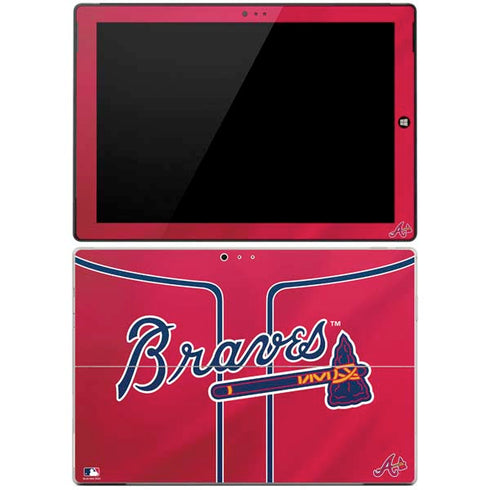 MLB Atlanta Braves Alternate/Away Jersey Surface Pro 3 Skin