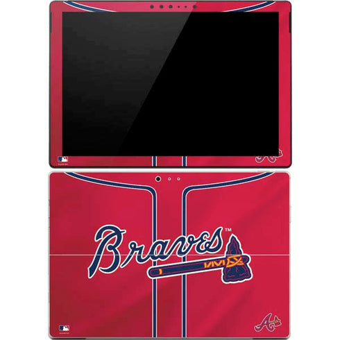 MLB Atlanta Braves Alternate/Away Jersey Surface Pro 4 Skin