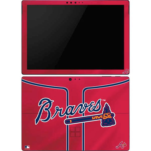 MLB Atlanta Braves Alternate/Away Jersey Surface Pro 6 Skin
