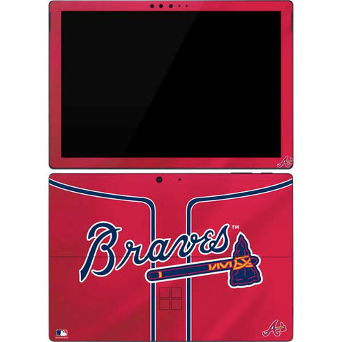 MLB Atlanta Braves Alternate/Away Jersey Surface Pro 7 Skin
